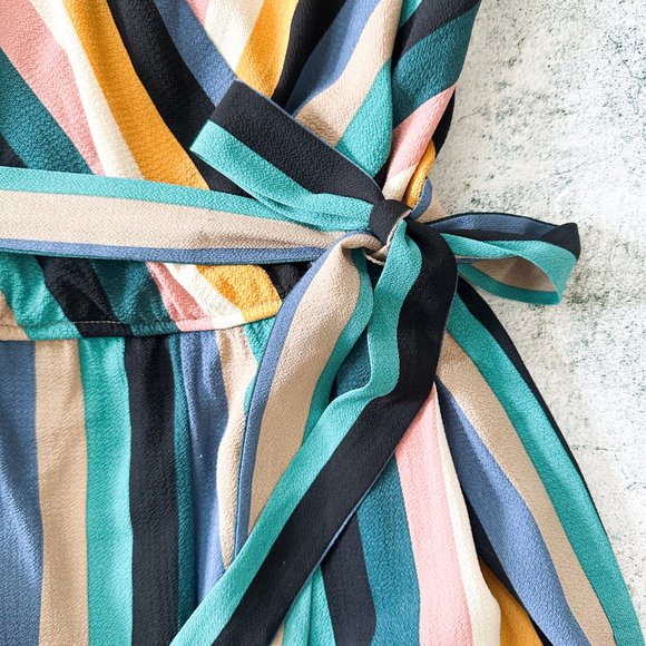 Colorful Striped Romper - Picture 4 of 7